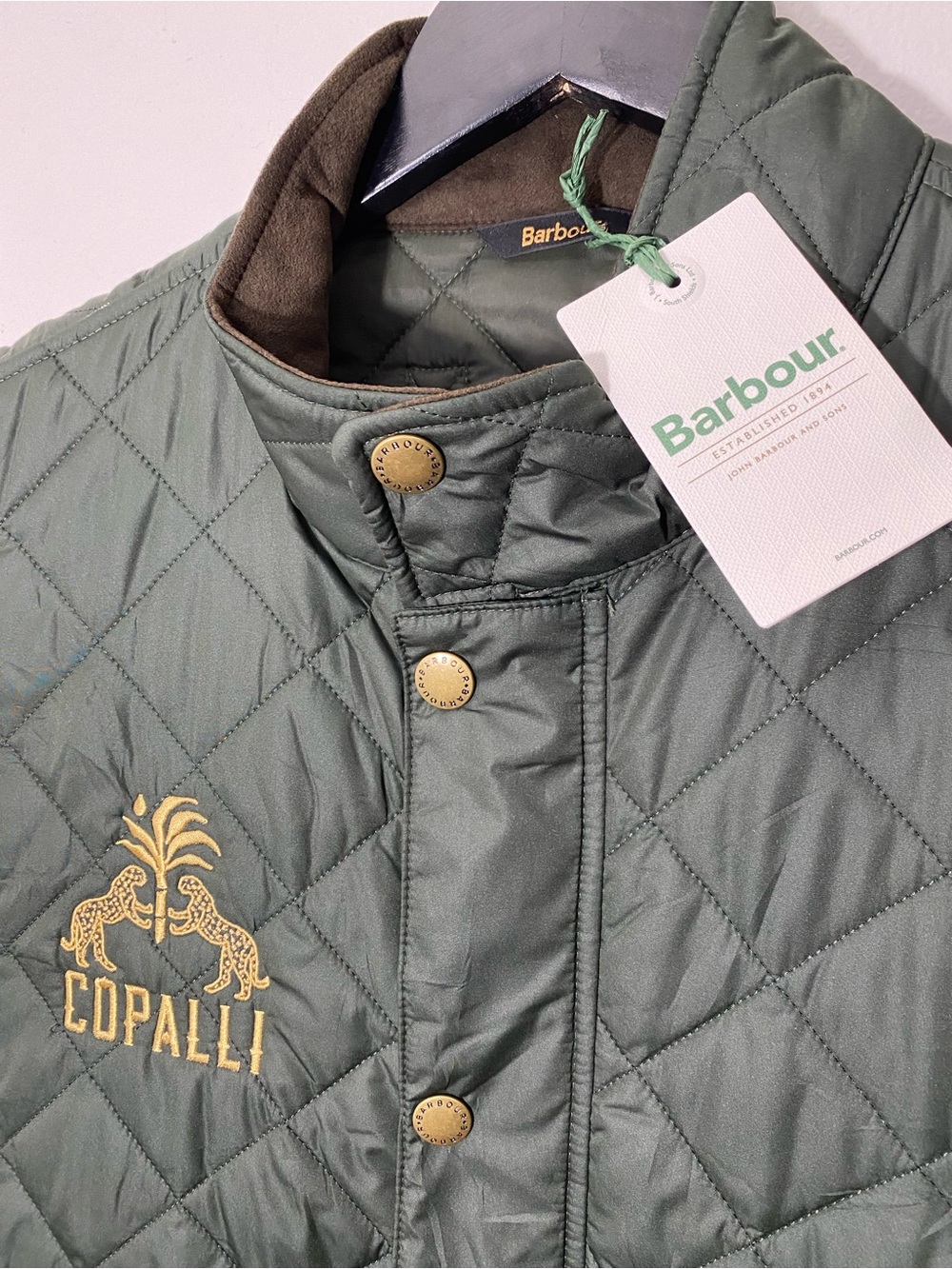 Barbour Lowerdale Quilted Gilet Vest Sage Green XL - Picture 4 of 16